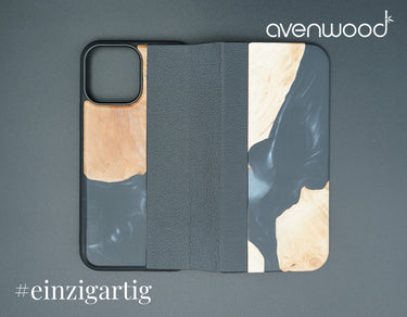 iPhone 13 Pro Max PORTO COLLECTION FLIPCASE 6753 Noir